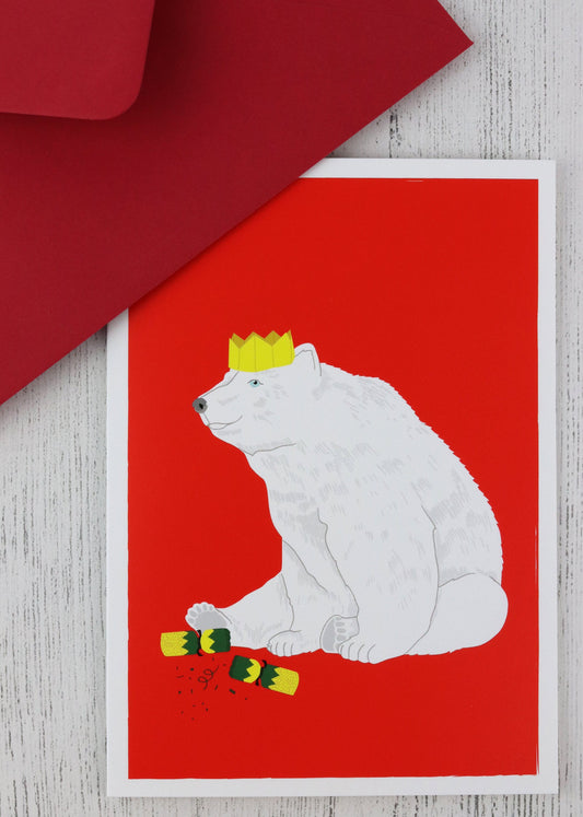 Bear Christmas Card
