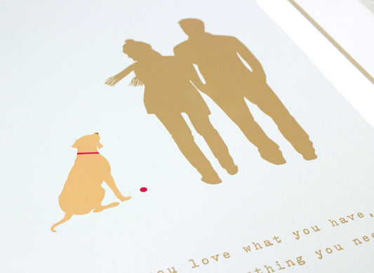 Dog family print