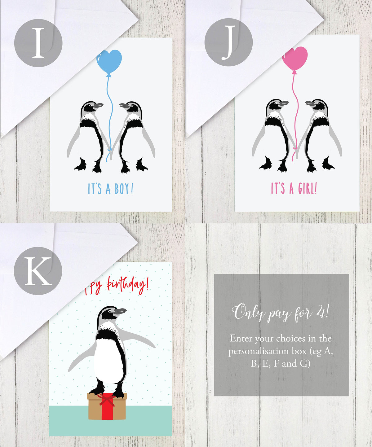Greeting Cards: Mix & Match, Buy 4 Get 1 Free
