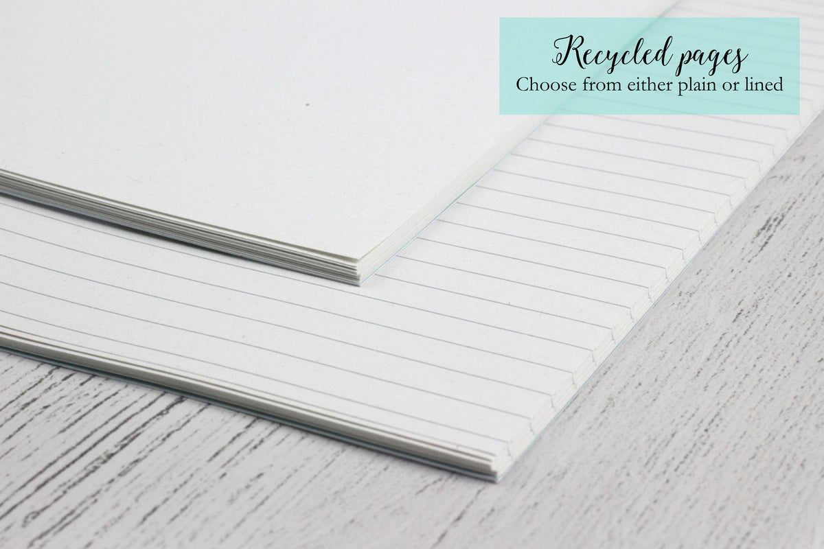 Dinosaur A5 notebook - plain or lined pages