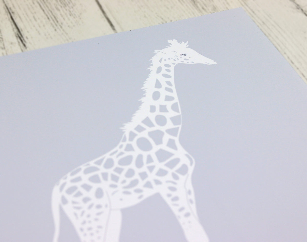 Nursery wall art jungle safari animal prints