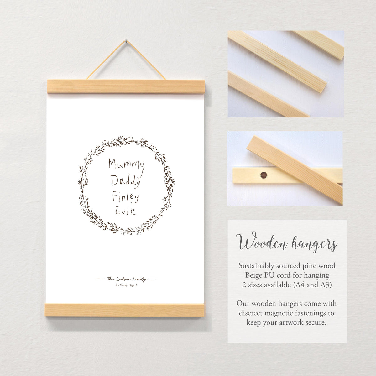 Family Christmas Gift, Family Keepsake Print