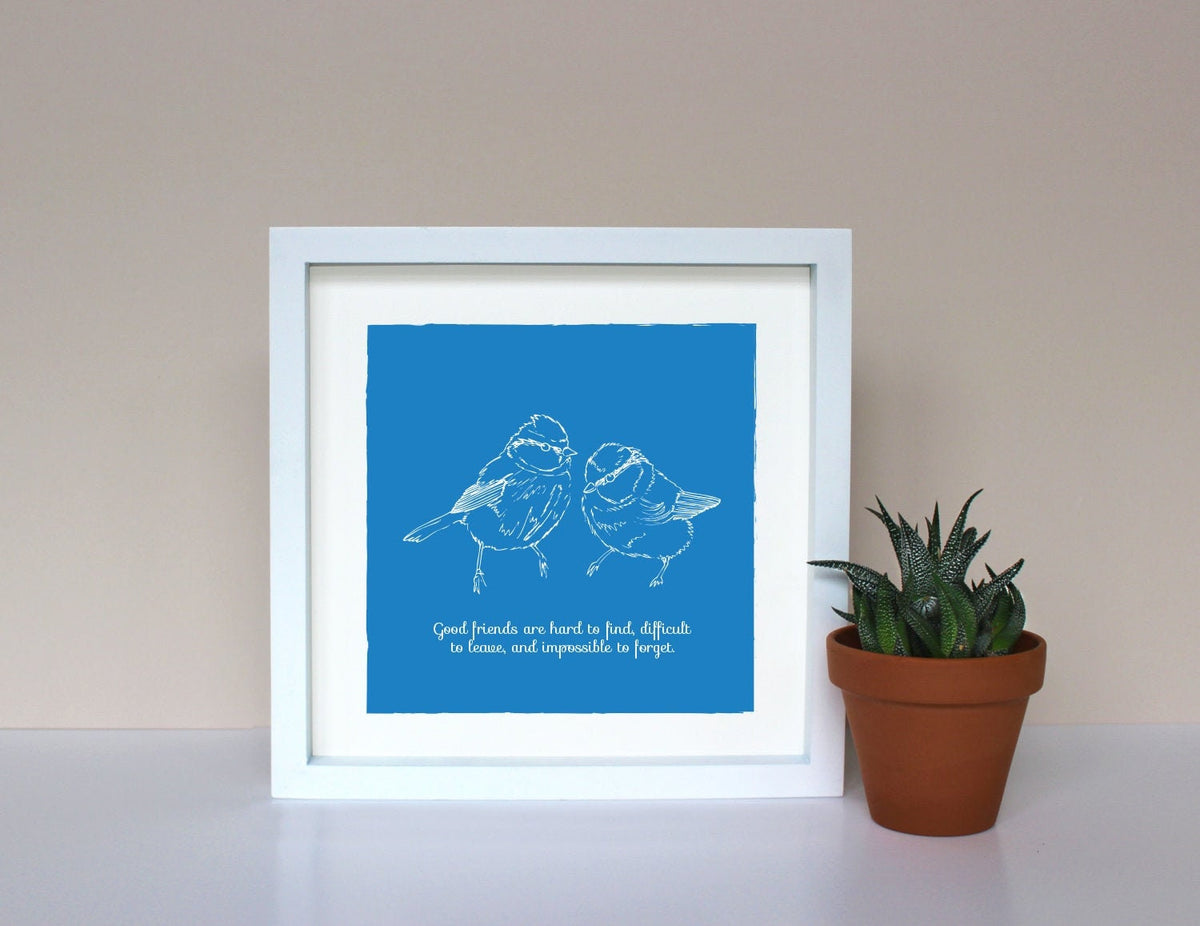Best Friend Birds Print | Personalized Gift