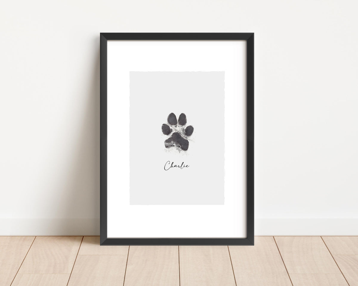 Custom cat paw print