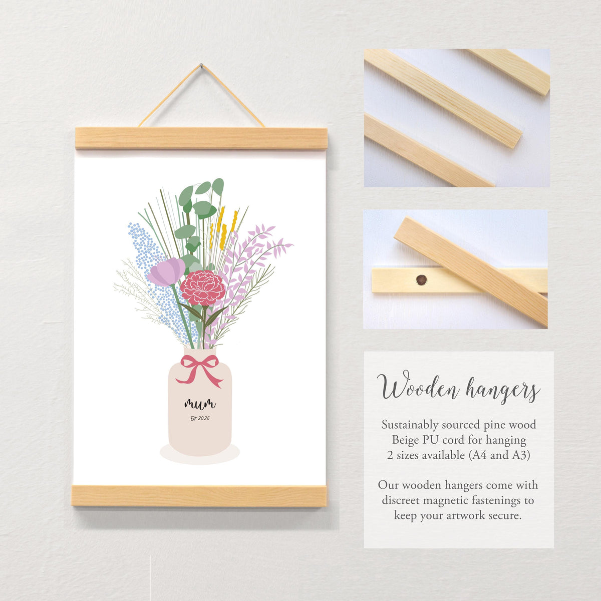 Mum personalised print