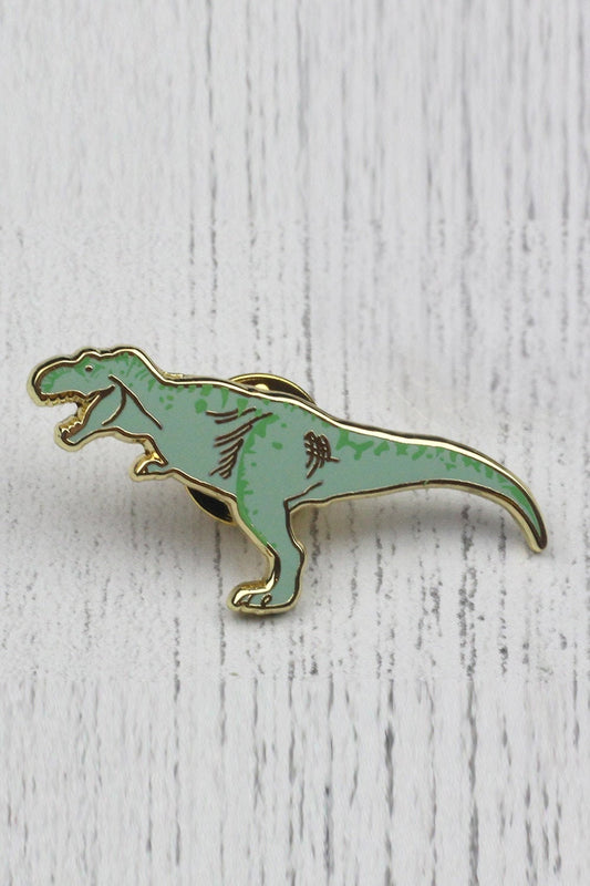 Dinosaur enamel pin badge