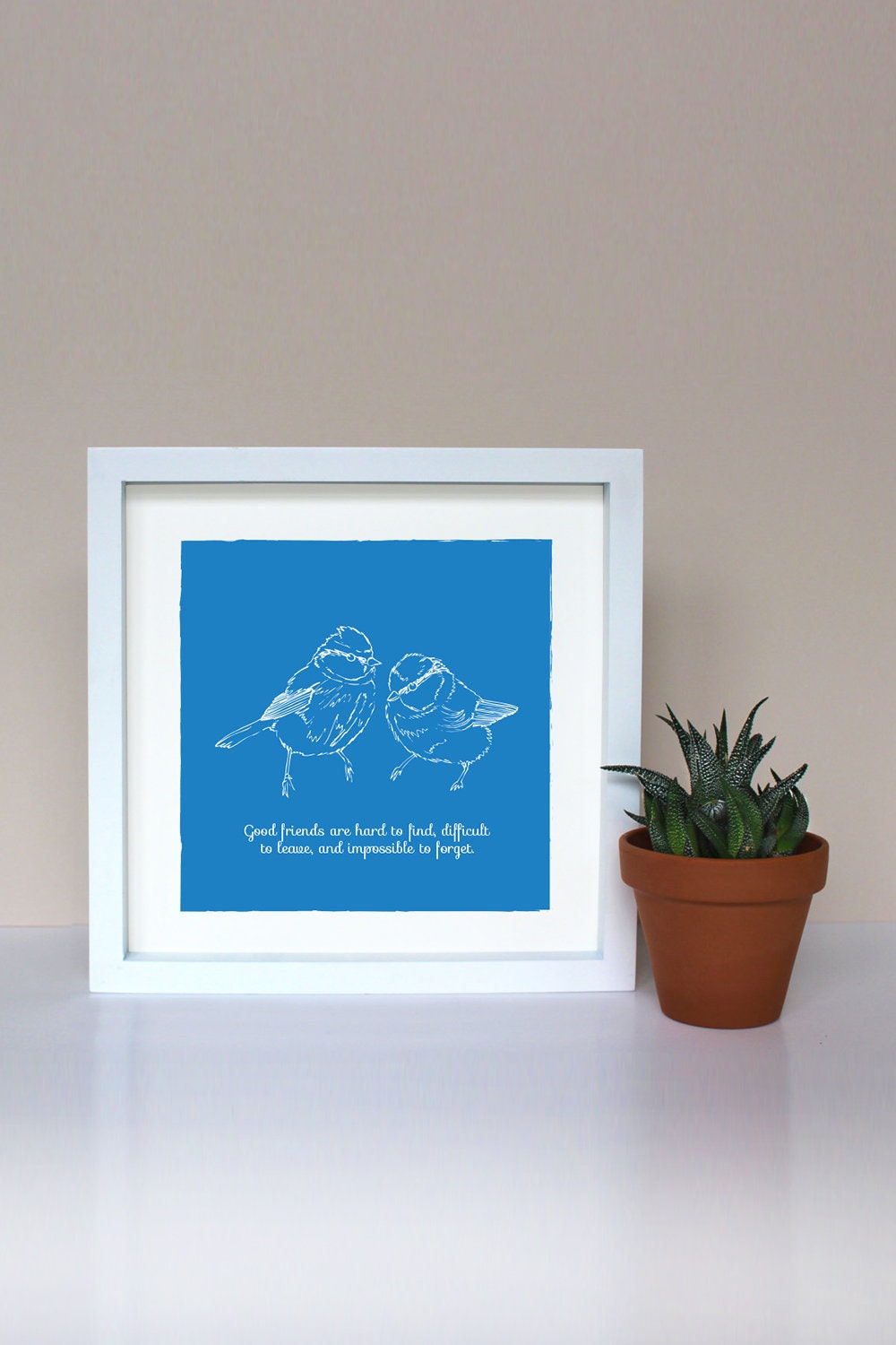 Best Friend Birds Print | Personalized Gift