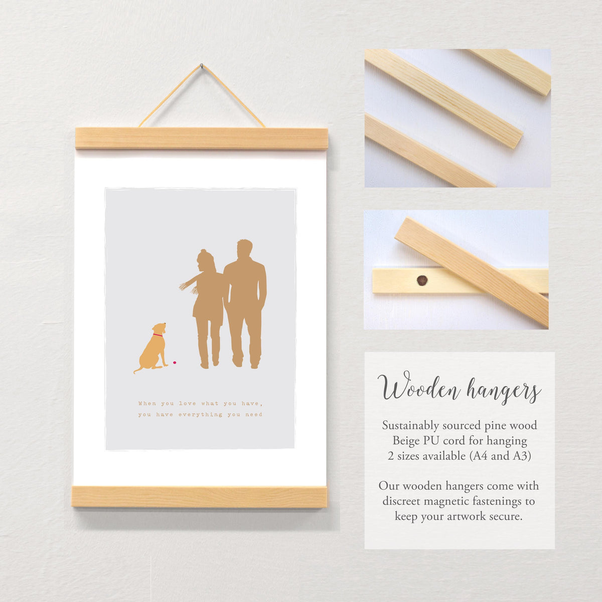Dog family print