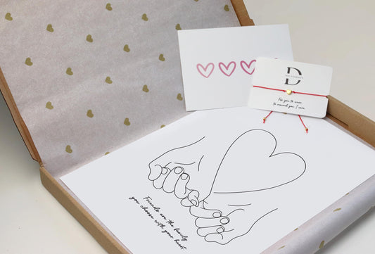 Personalised Friend Gift Box, Friend Letterbox Gift